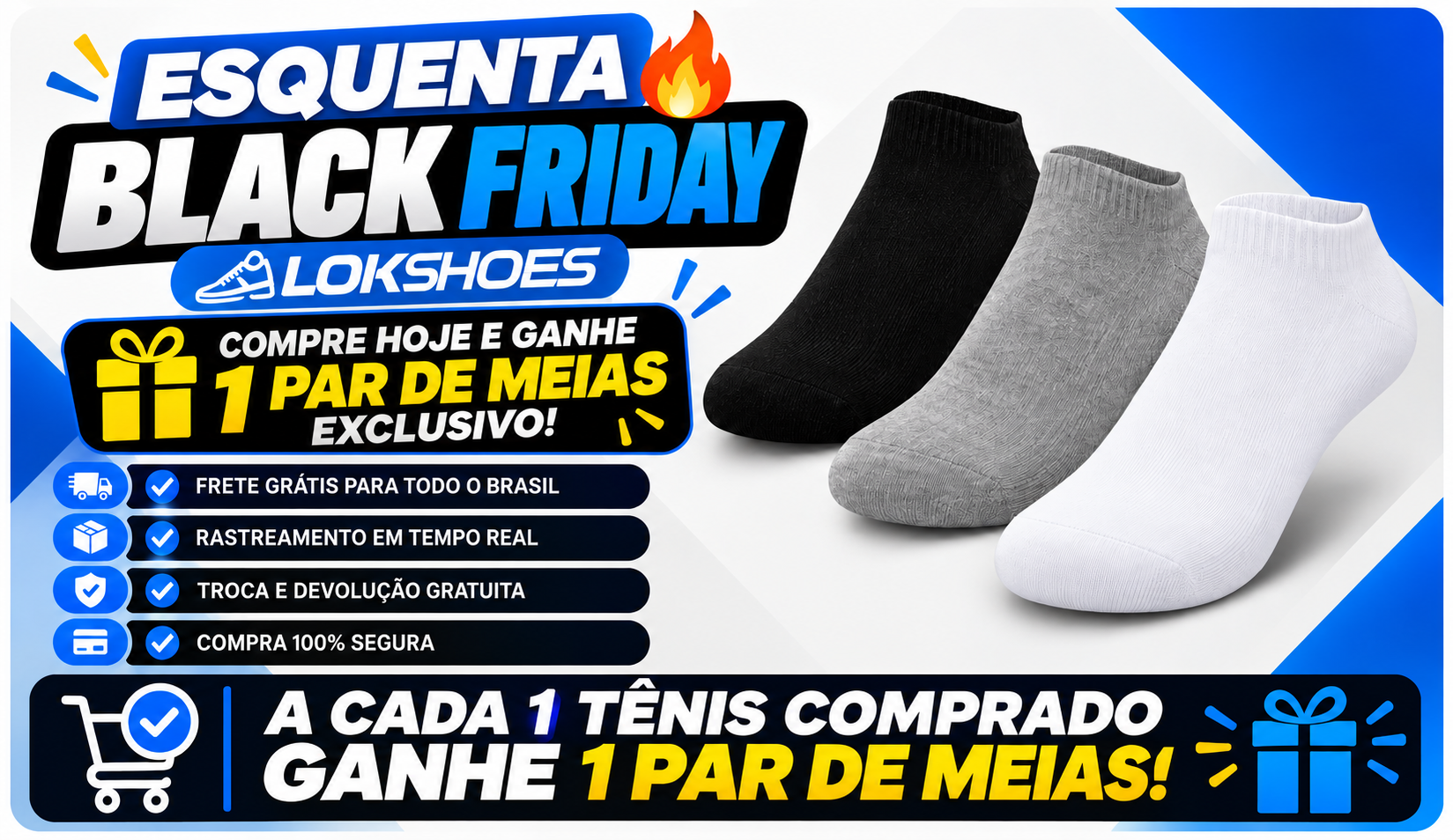Promoção especial LOKSHOES