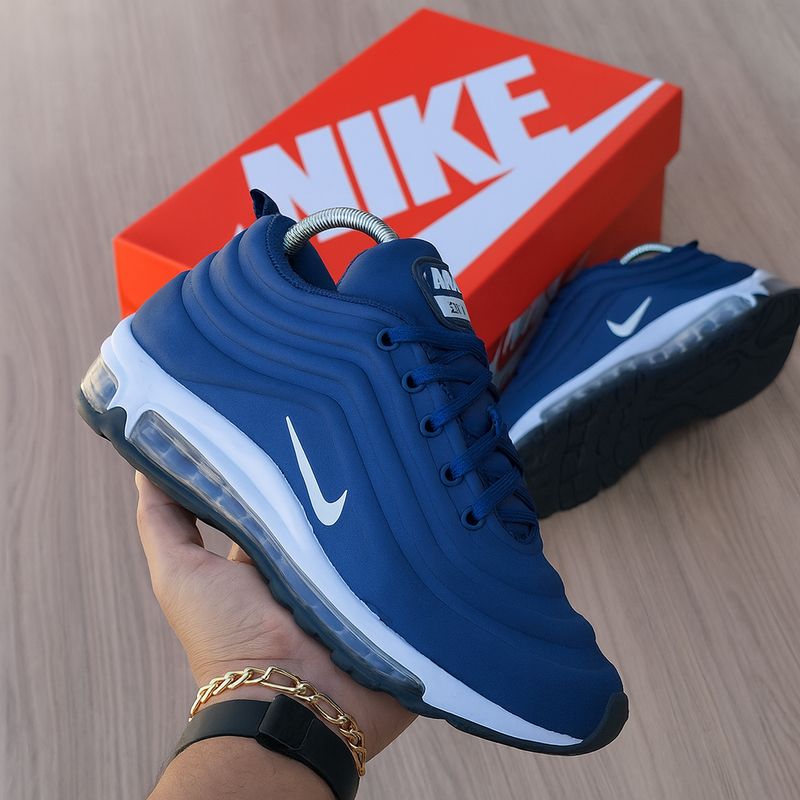 Tênis Air Max 97 Confortável Tecido Respirável Academia, Caminhada, corrida, Envio imediato!