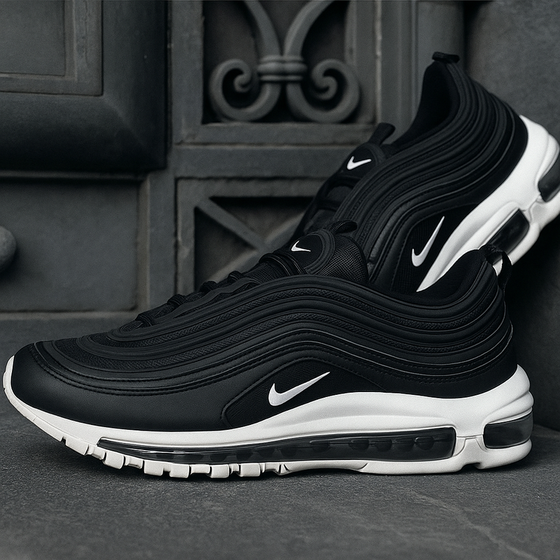 Tênis Air Max 97 Confortável Tecido Respirável Academia, Caminhada, corrida, Envio imediato!
