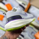 Nike ZoomX Branco/Verde e Roxo